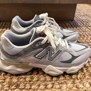 New Balance White and Gray “Rain Cloud” 9060 Athletic Shoes Size Men’s 10.5 New!